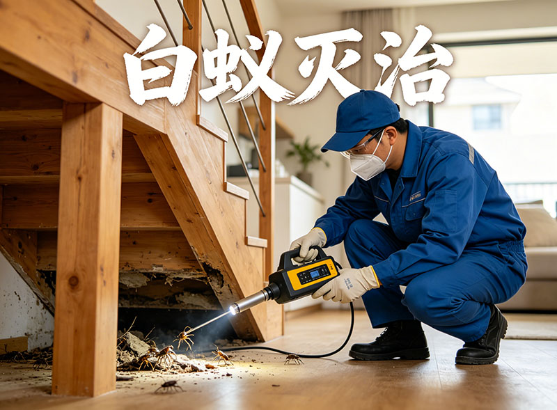 龙港市白蚁灭治服务｜专业消杀，筑牢建筑安全防线