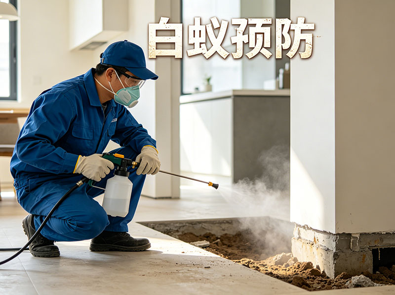 龙港市白蚁预防服务｜事前科学防护，杜绝蚁患滋生
